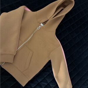 Sanrio H&M girls hello kitty Tan and Pink Hoodie